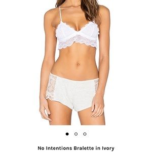 Tularosa ‘no intentions’ lace bralette